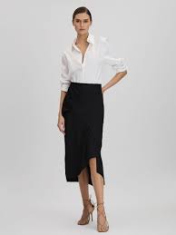 Midi Skirt Draped